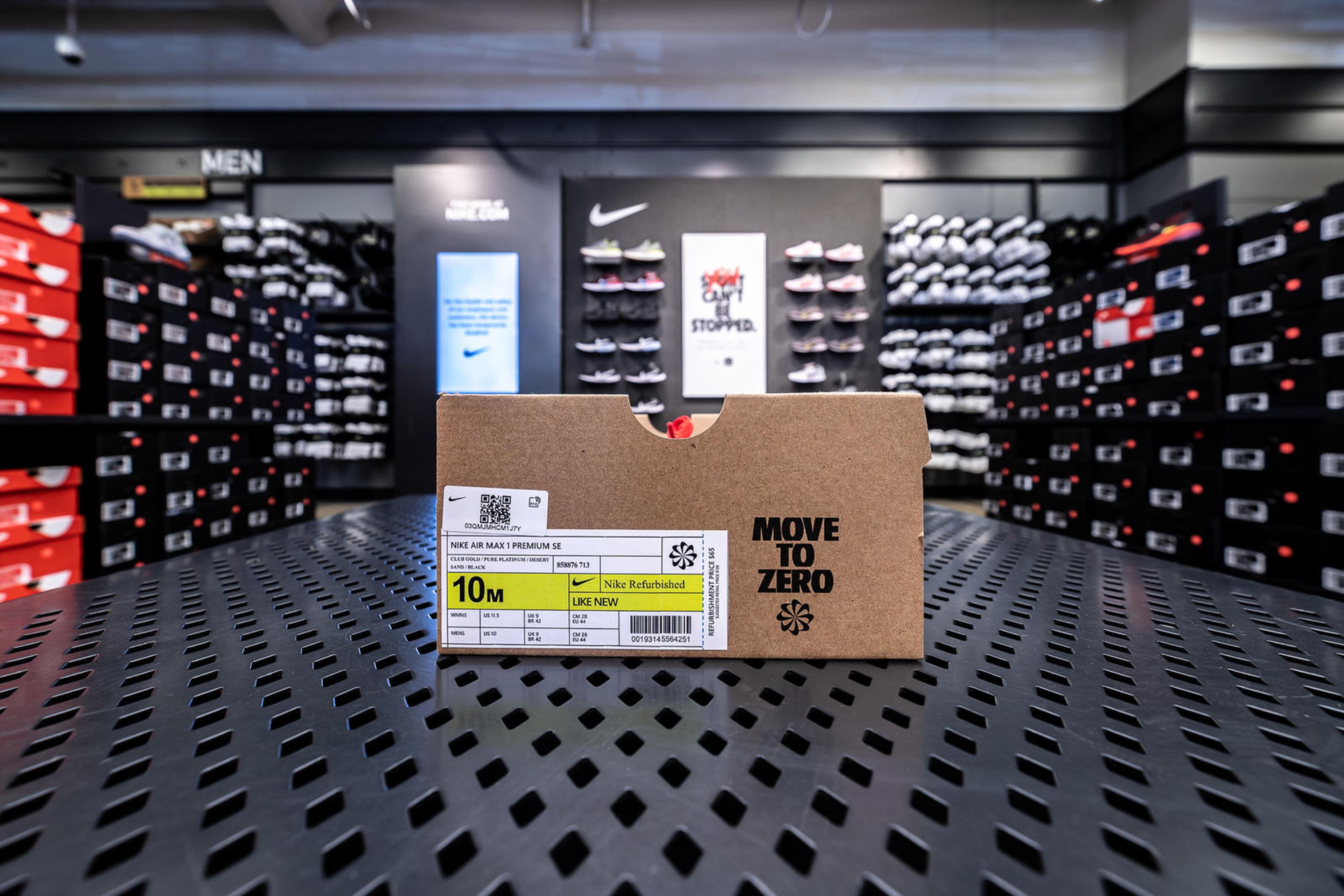 Nike Refurbished Box Top