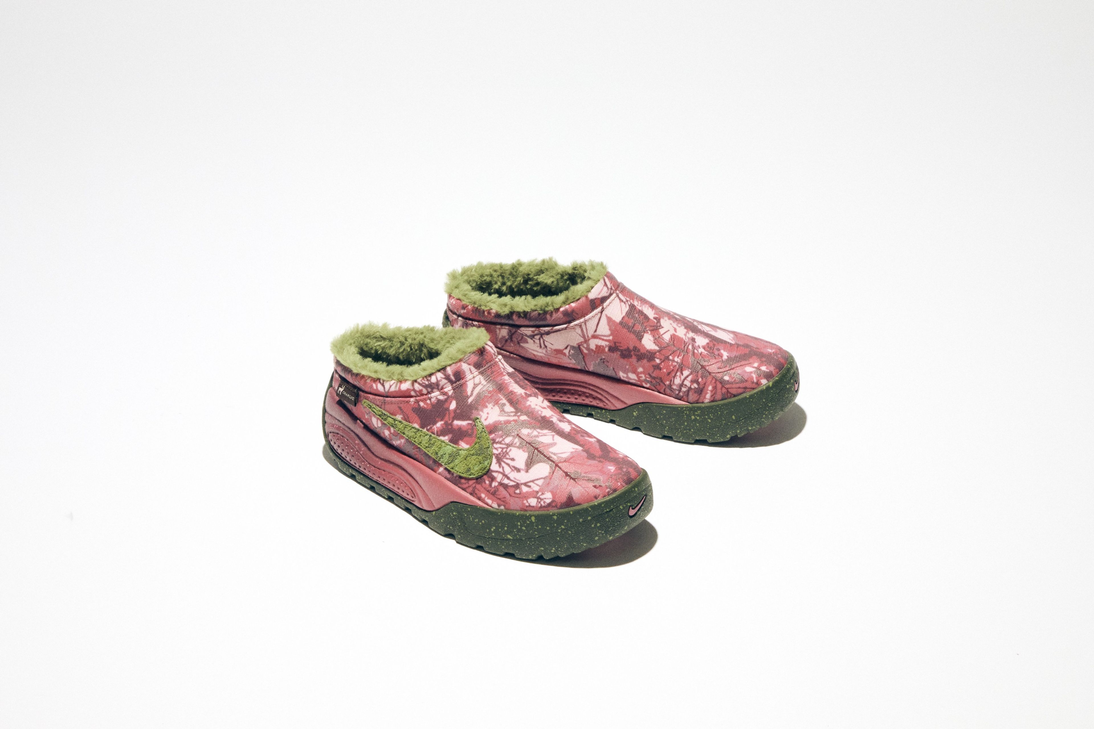 Charlye’s pink camo ACG Rufus.