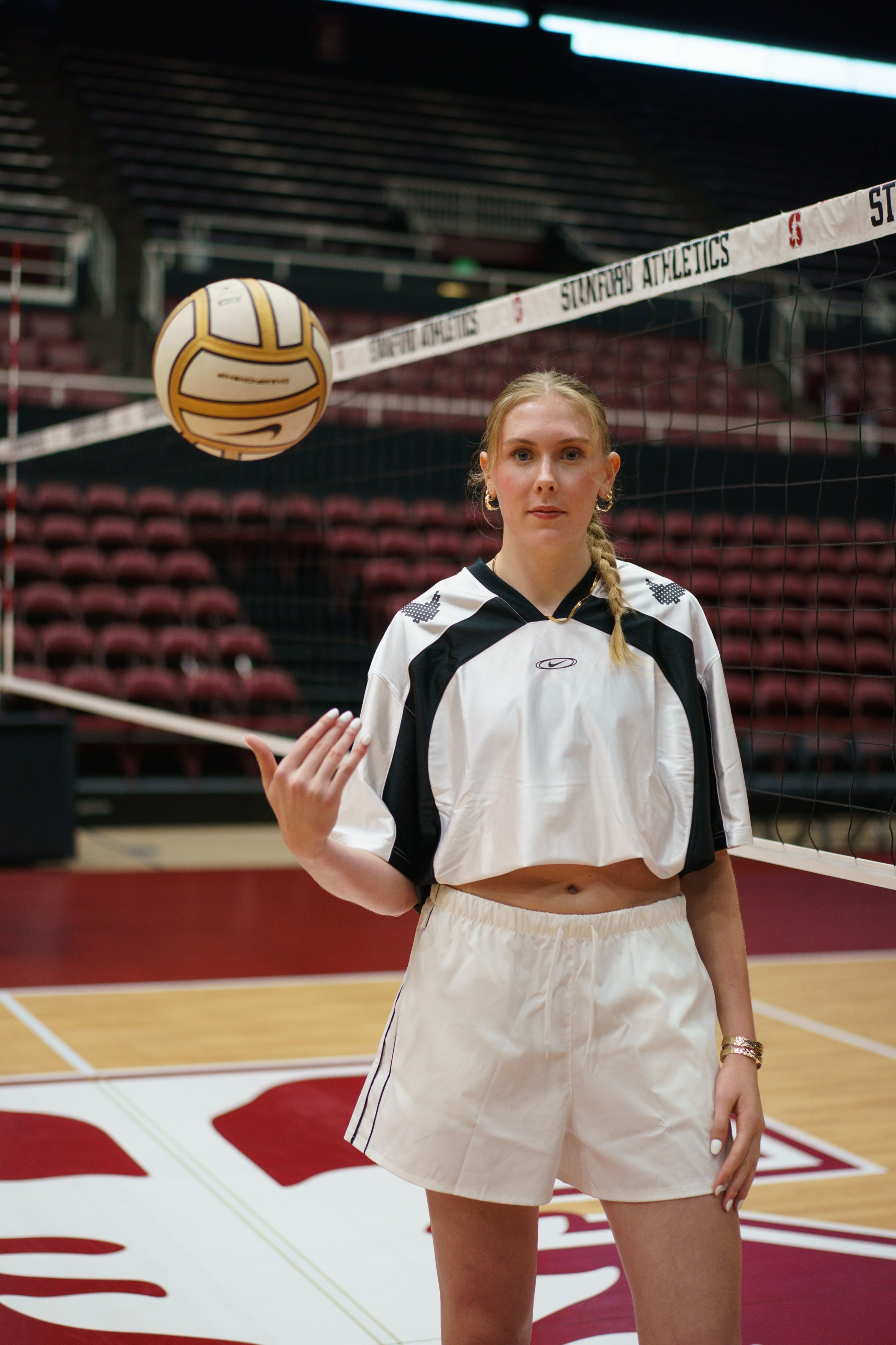 Lizzy Andrew, a Stanford University athlete joining Nike’s Blue Ribbon Elite NIL roster.