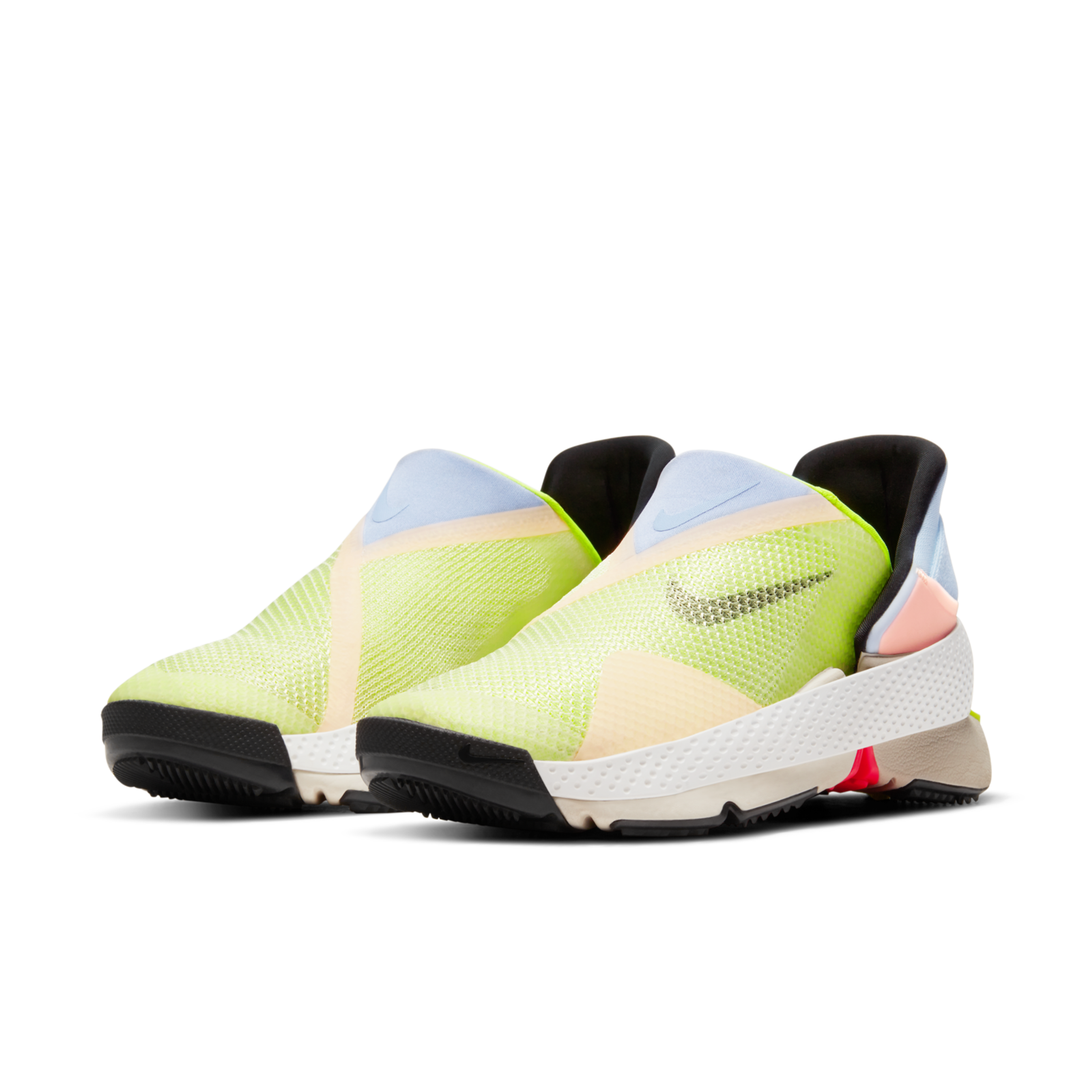 Nike Go FlyEase Angle Yellow