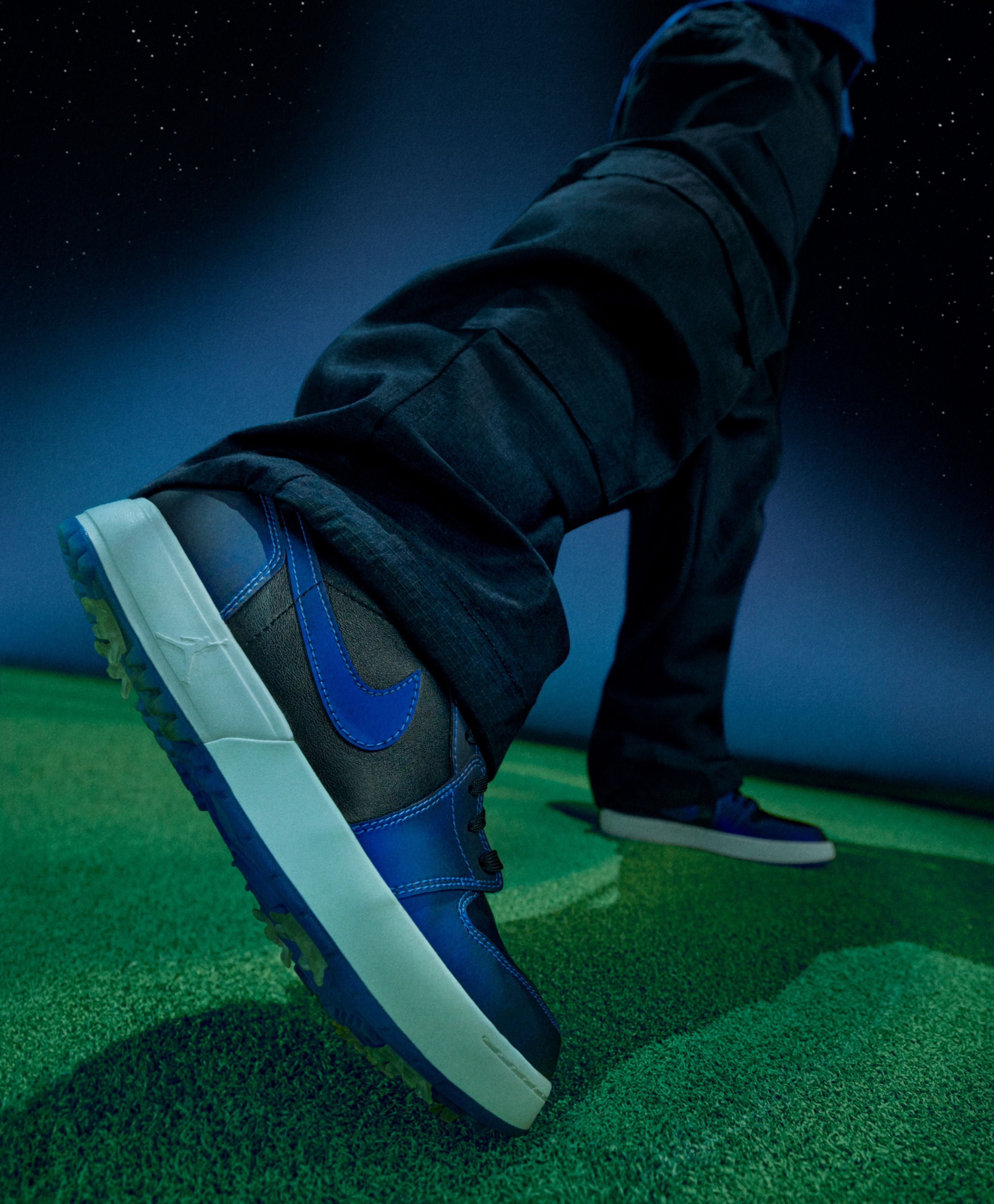 The Jordan Brand x Space Jam Collection golf shoe.