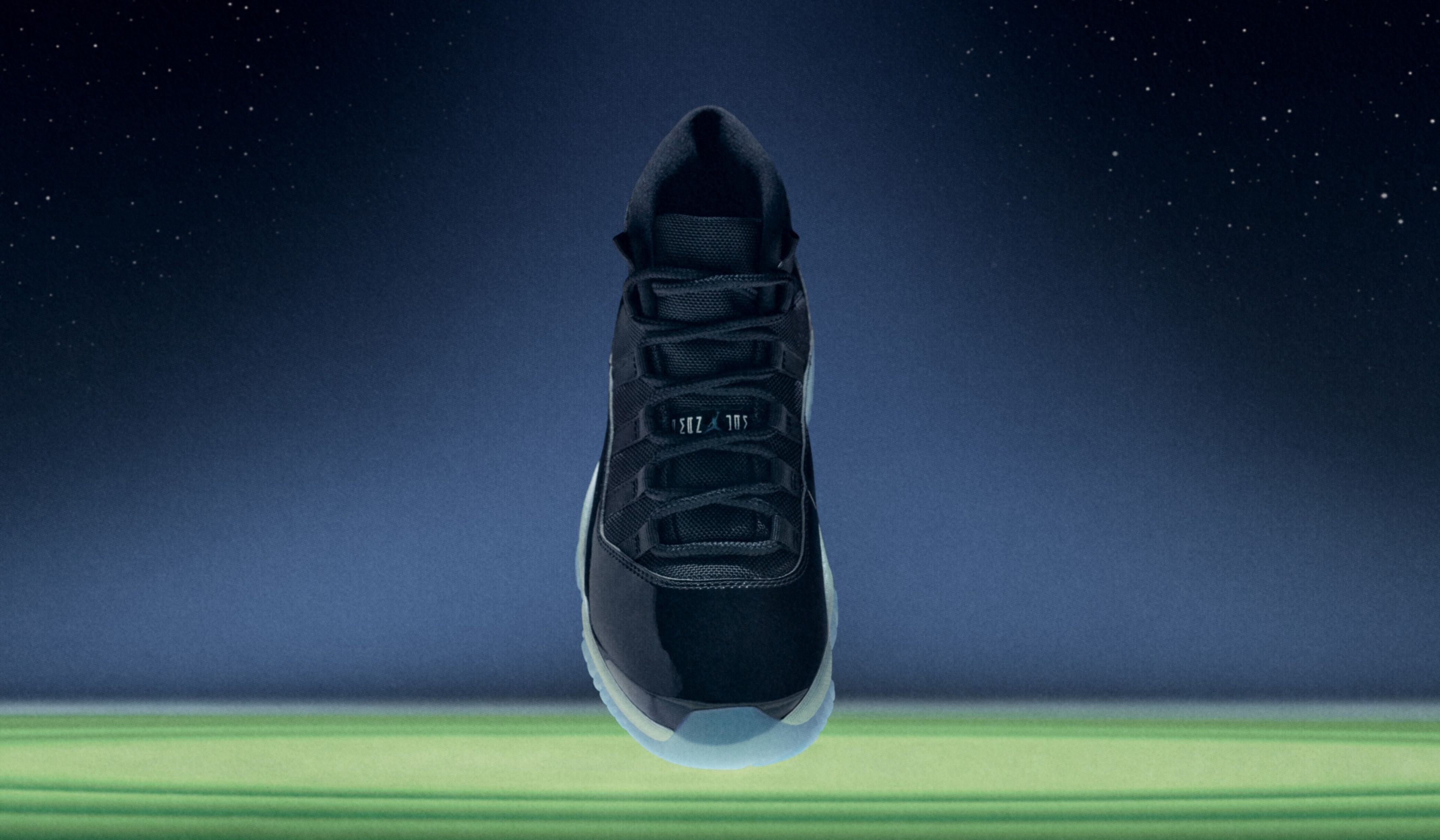 The Air Jordan 11 Retro OG is a near-replica of the original Air Jordan 11 worn in Space Jam.