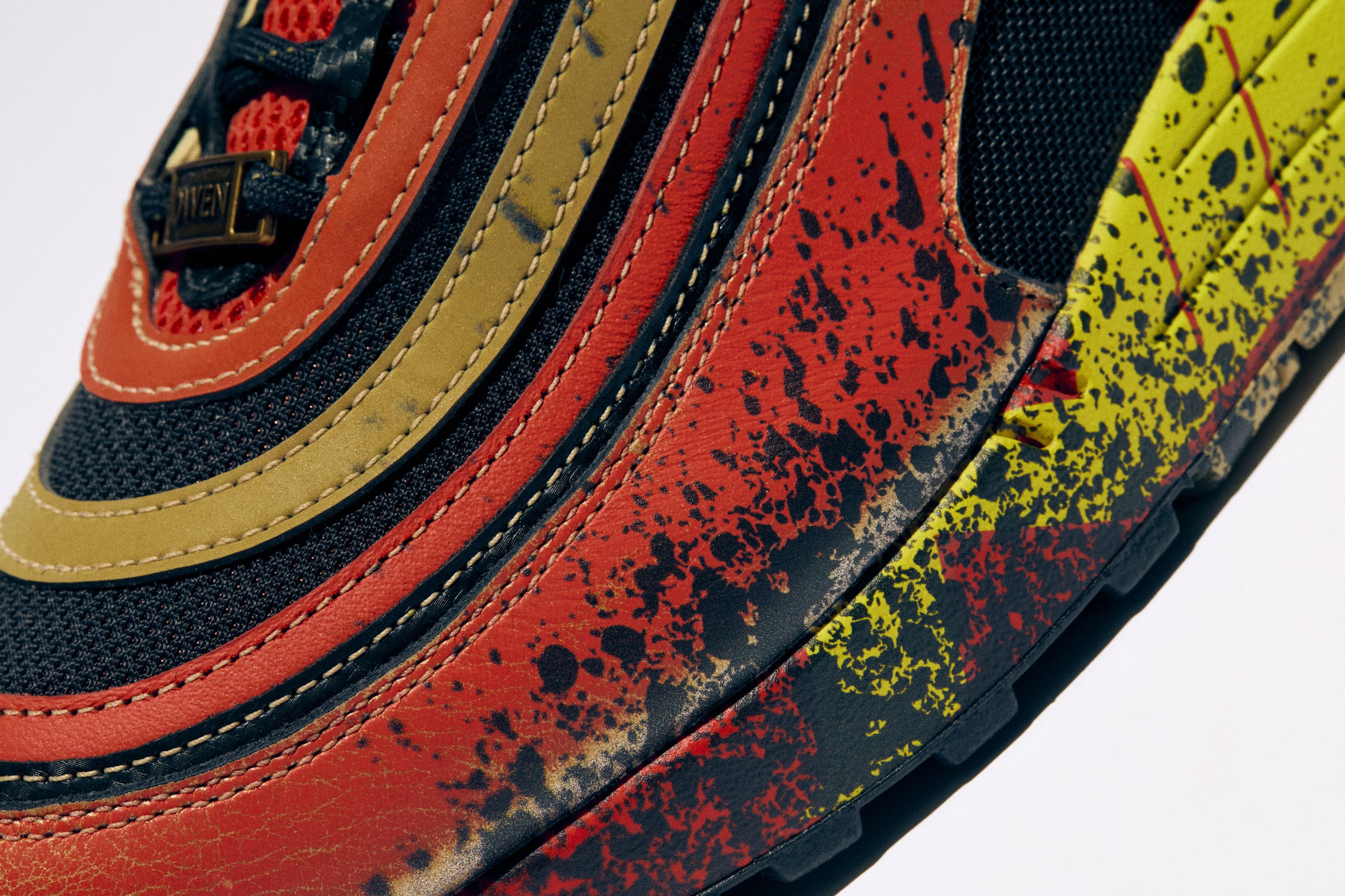 Owen William Flint’s Nike Air Max 1/97 reflects his passion for dirt biking.