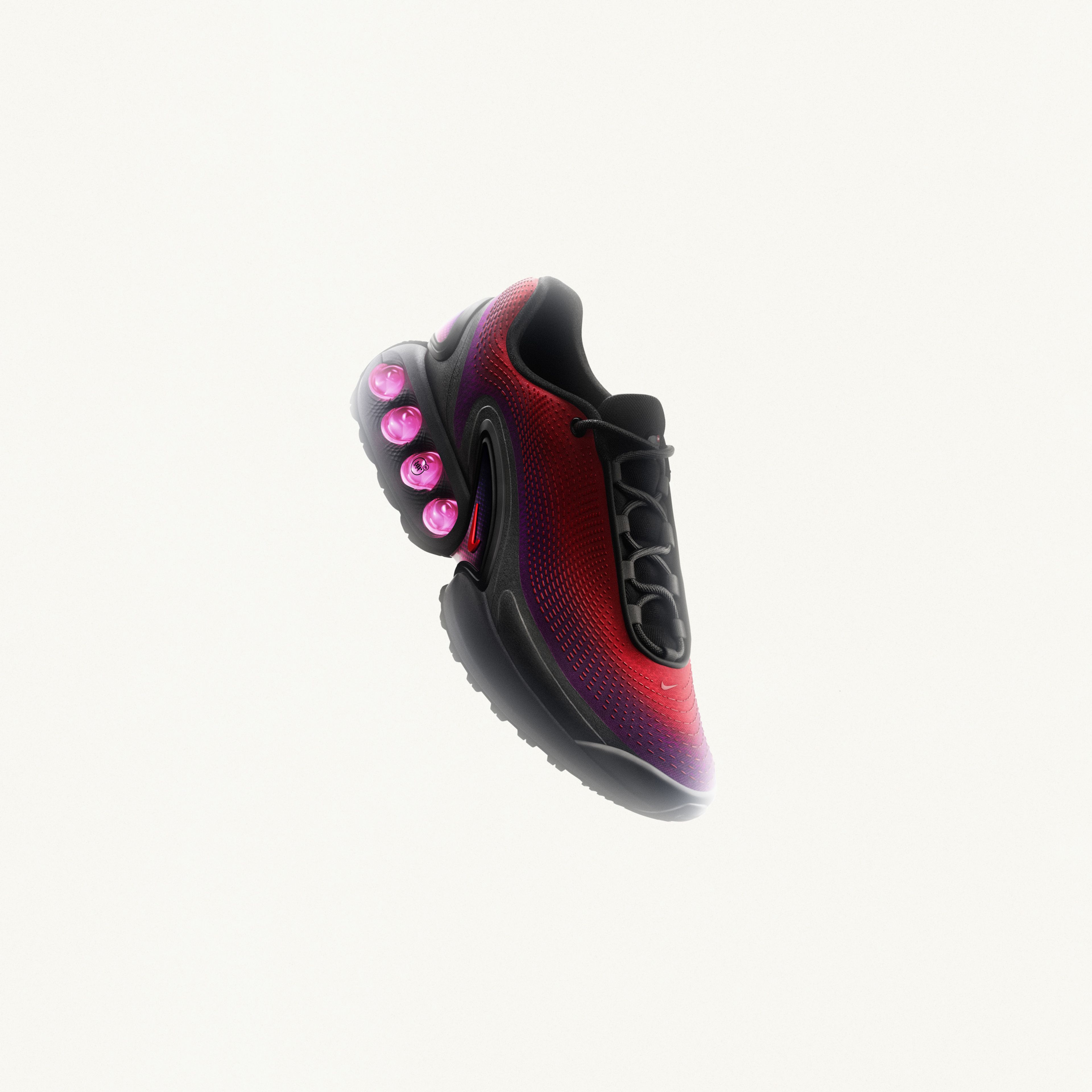 Front angled view of the Nike Air Max Dn in the All Day colorway.