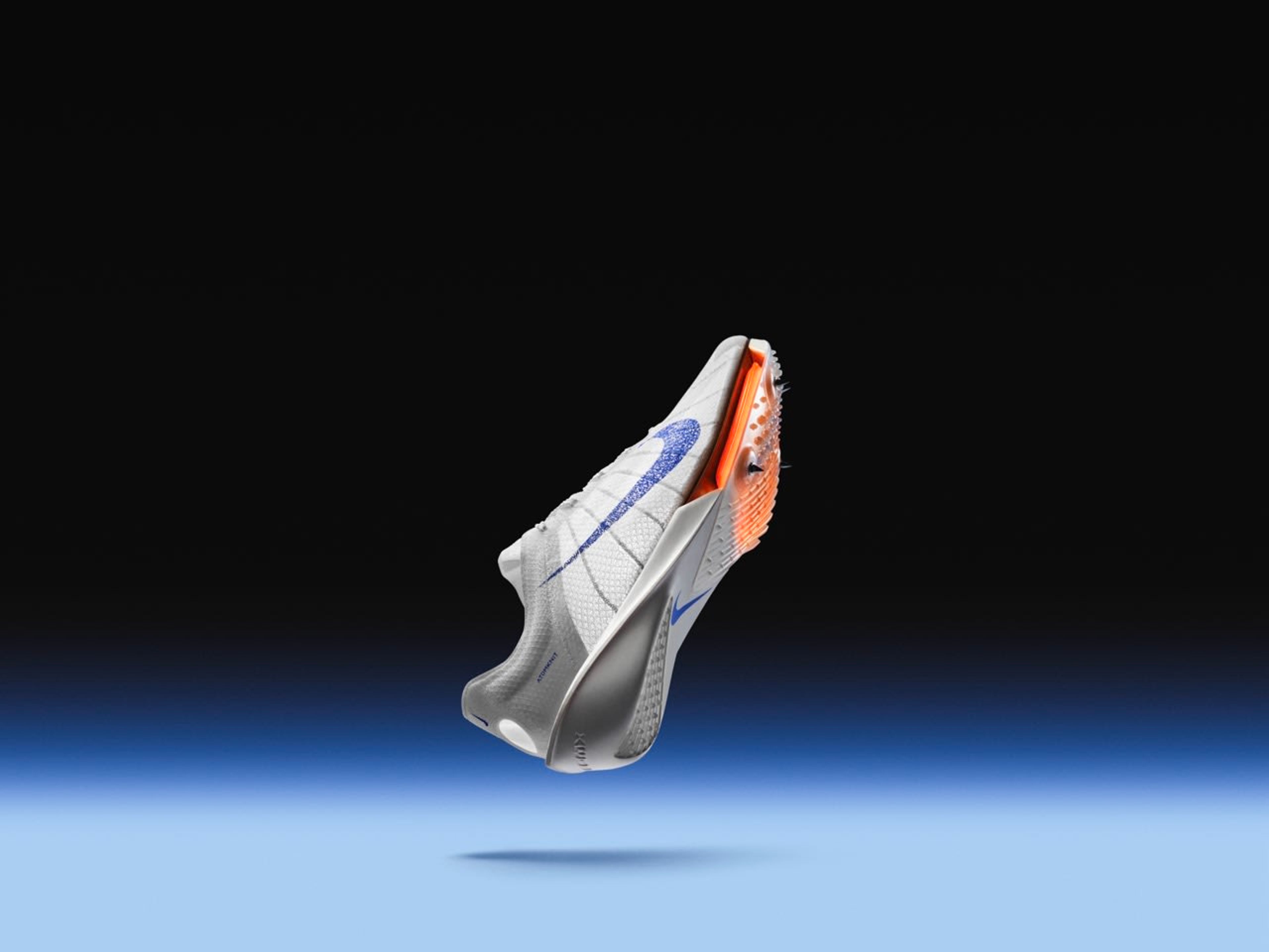 Right and underside view of the Nike Victory 2 in sail