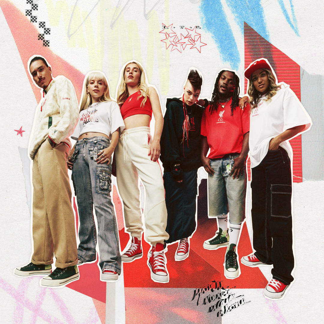 Converse x リバプールFC限定エディションコレクション 公式画像 Converse x リバプールFC限定エディションコレクション 公式画像