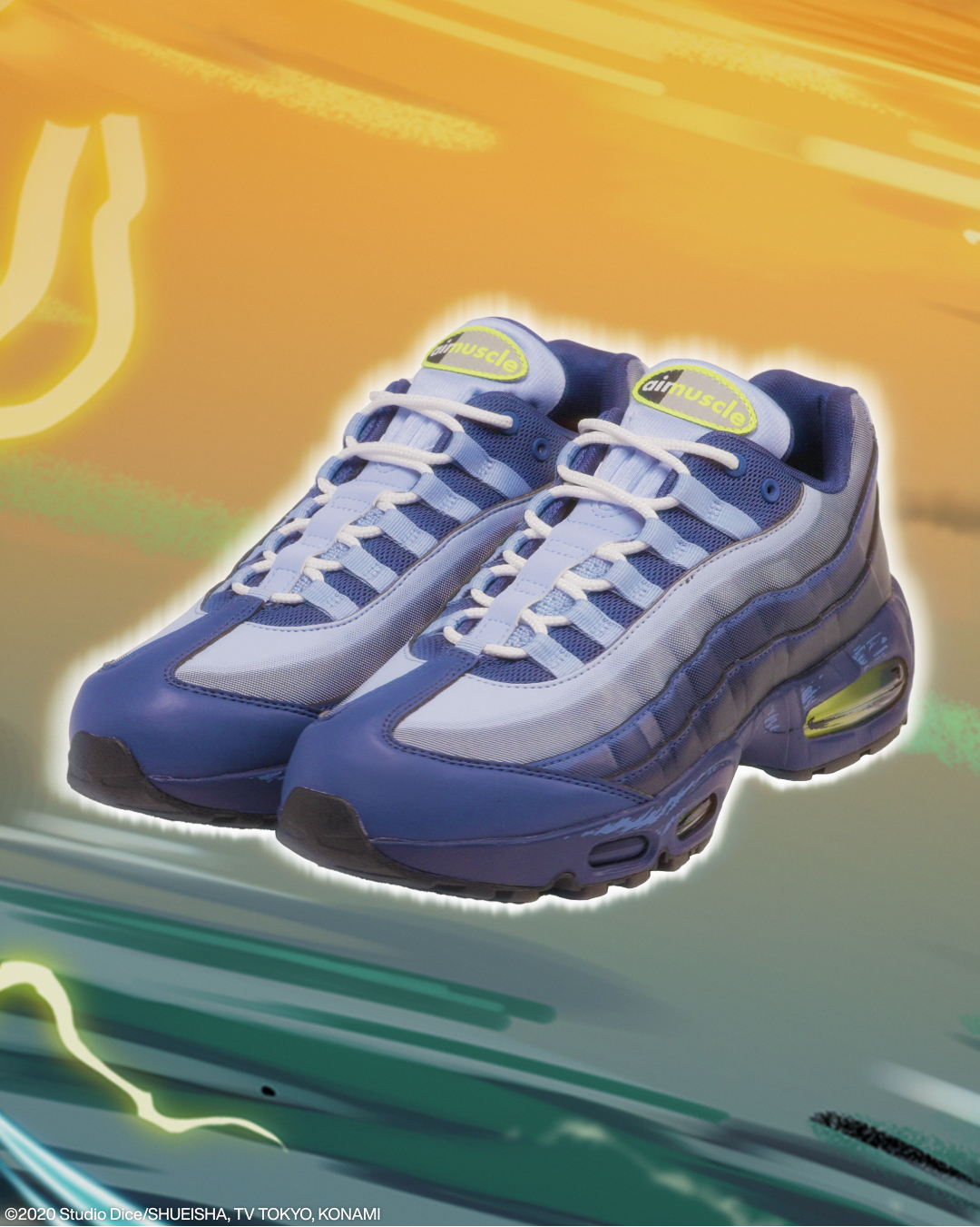 yugioh air max 95 card Yu-Gi-Oh x Nike Winds of Victory Air Max Muscle 95 Spell Card Ungraded