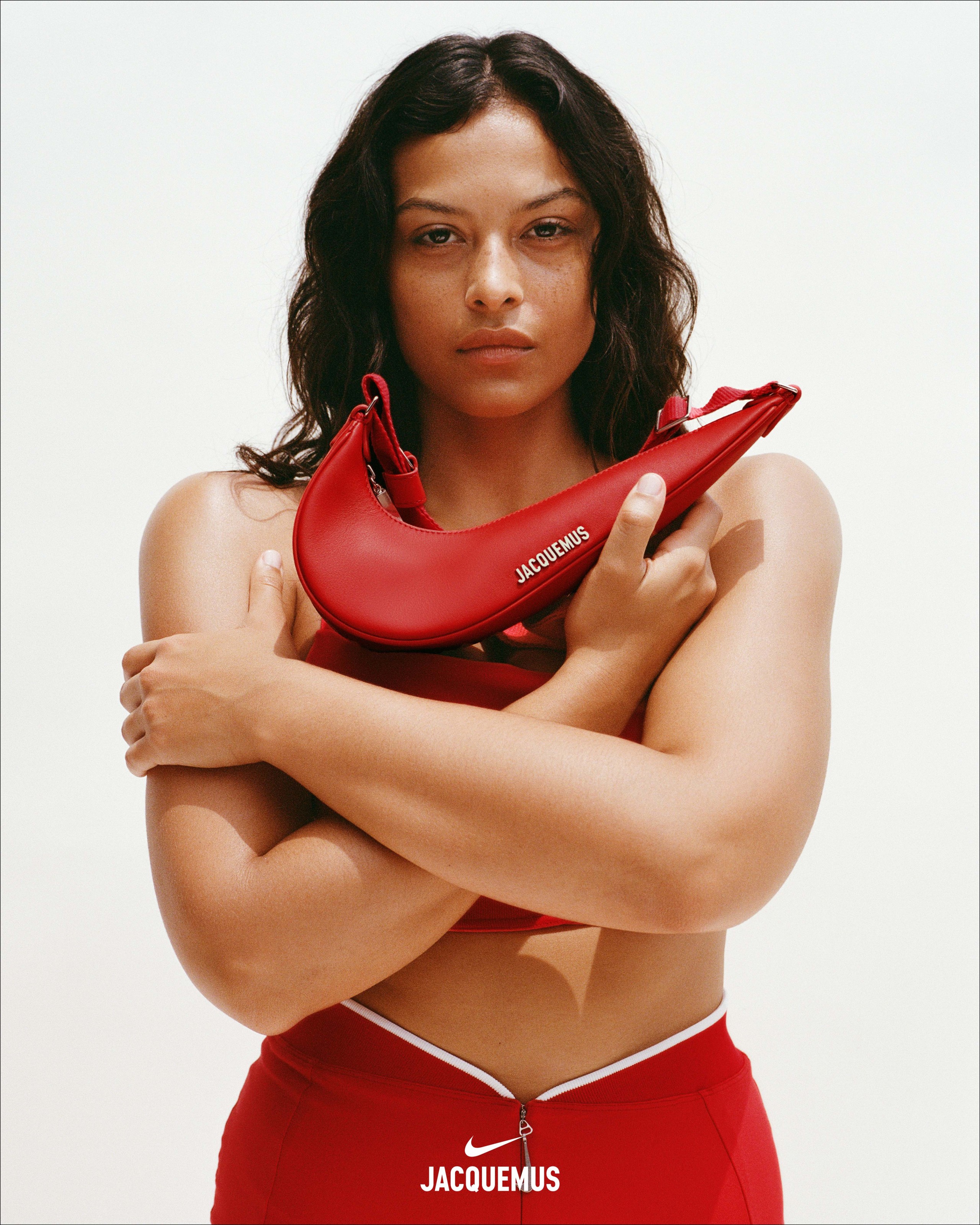 nike x jacquemus red dress Nike - Nike X Jacquemus Layered Dress
